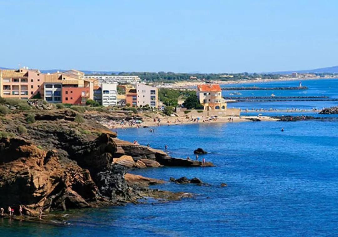 Les Sables Du Midi Hotel Serignan Luaran gambar